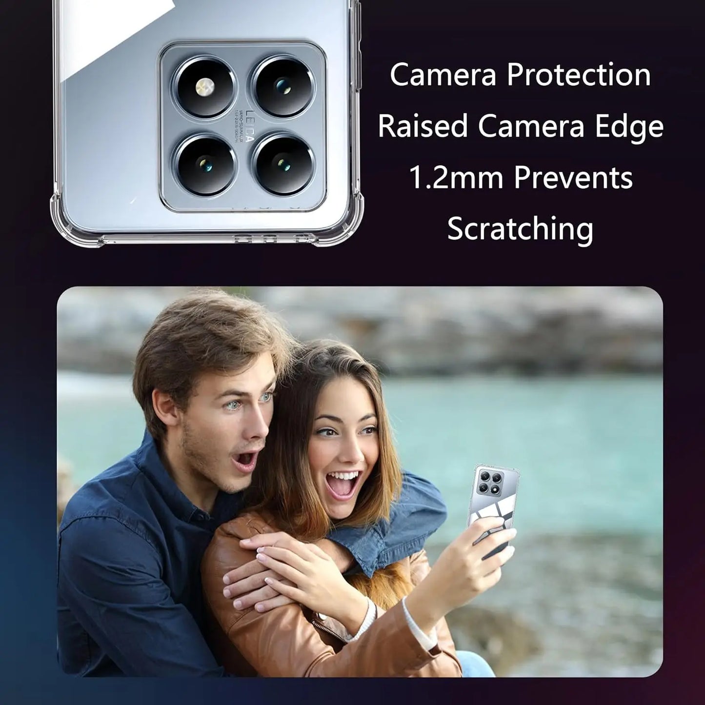 Coque de protection antichoc en TPU pour Xiaomi