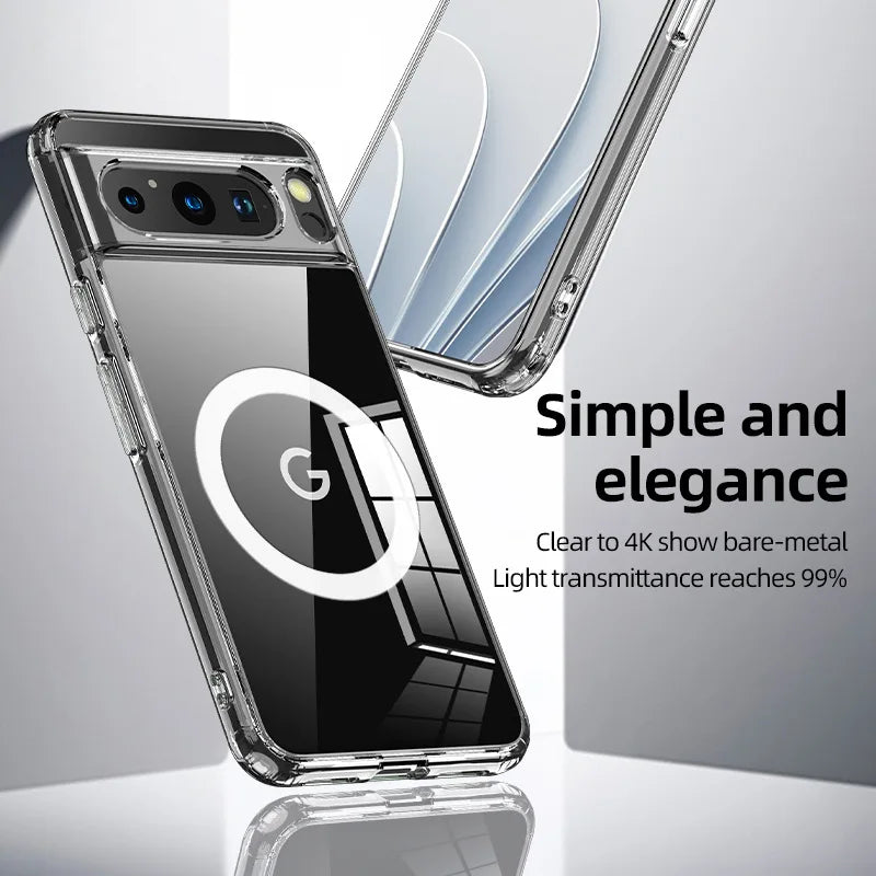 Coque magnétique tendance 2025 pour Google Pixel