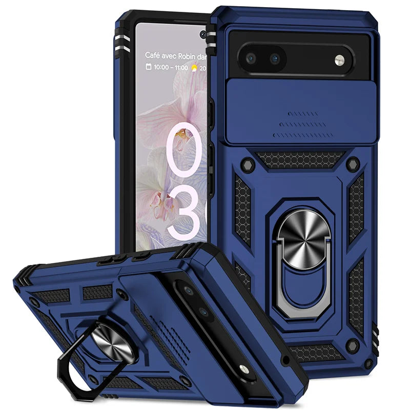 Coque de protection magnétique antichoc pour Google Pixel