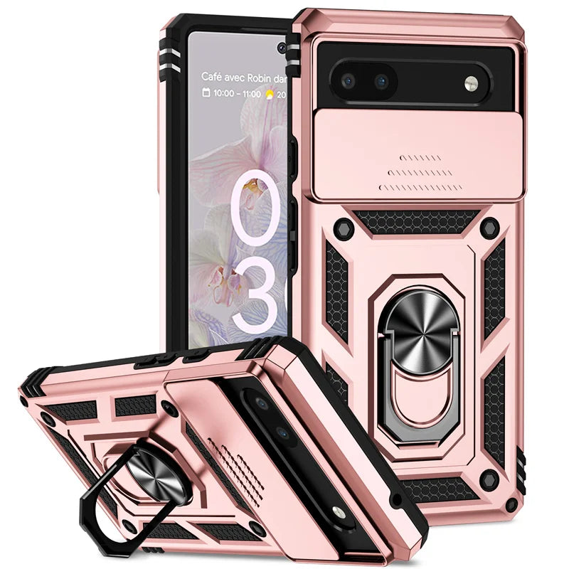 Coque de protection magnétique antichoc pour Google Pixel