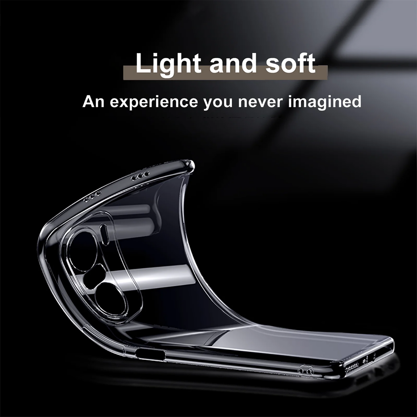 Coque souple transparente ultra fine et résistante aux chocs pour Xiaomi