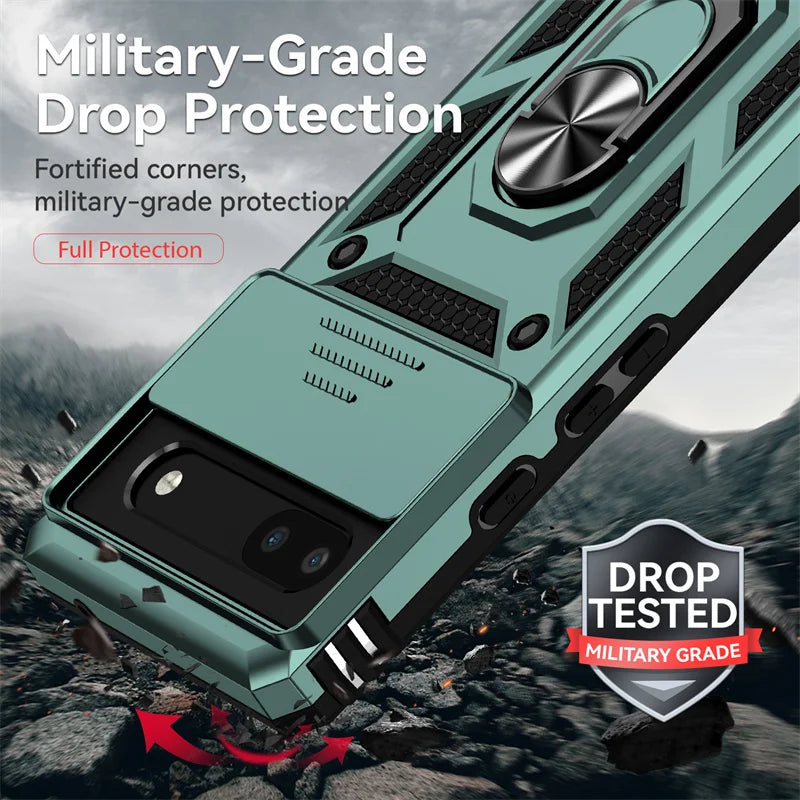 Coque de protection magnétique antichoc pour Google Pixel