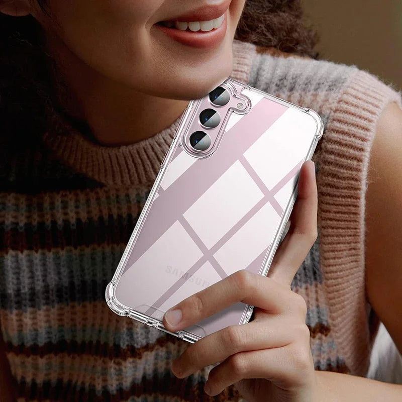 Coque hybride antichoc pour Samsung Galaxy S25,S24,S23...