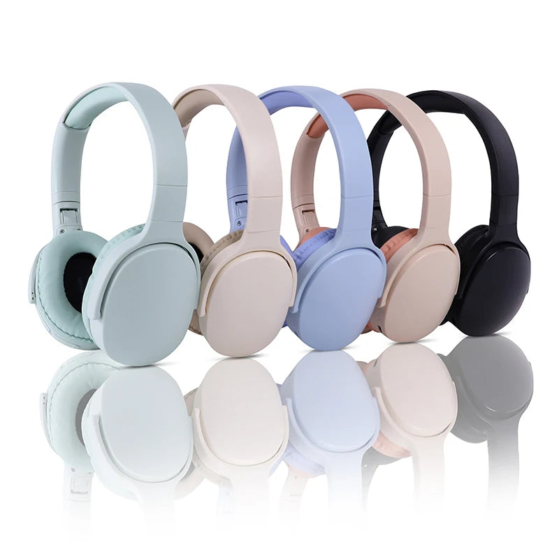 Casque sans fil Bluetooth 5.3 stéréo Hifi avec micro