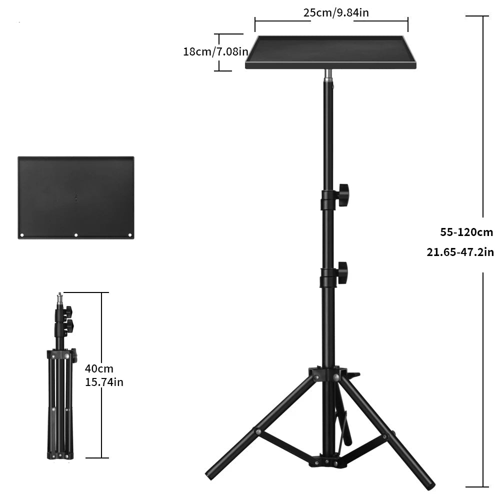 Support projecteur portable- Trépied - Hauteur ajustable - Ma boutique