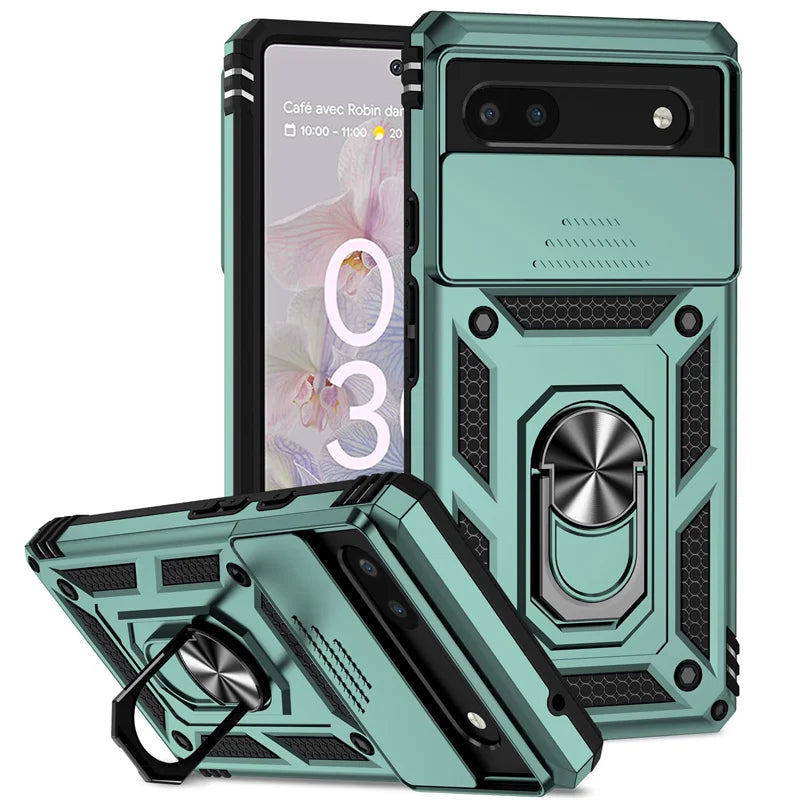 Coque de protection magnétique antichoc pour Google Pixel