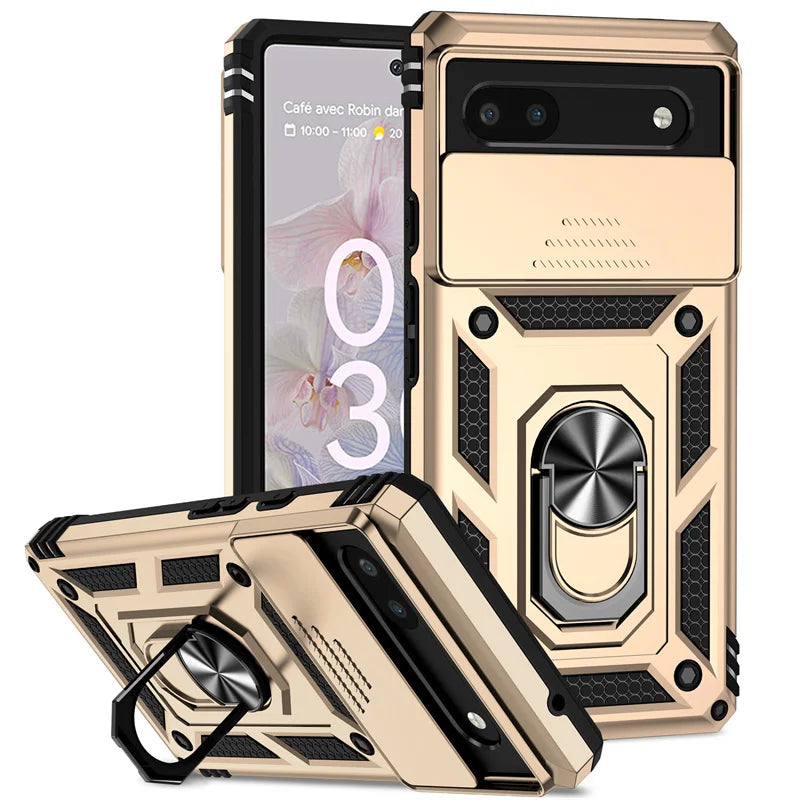Coque de protection magnétique antichoc pour Google Pixel