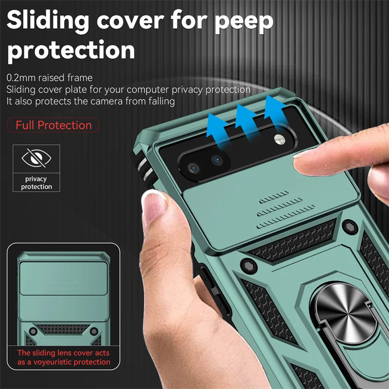 Coque de protection magnétique antichoc pour Google Pixel