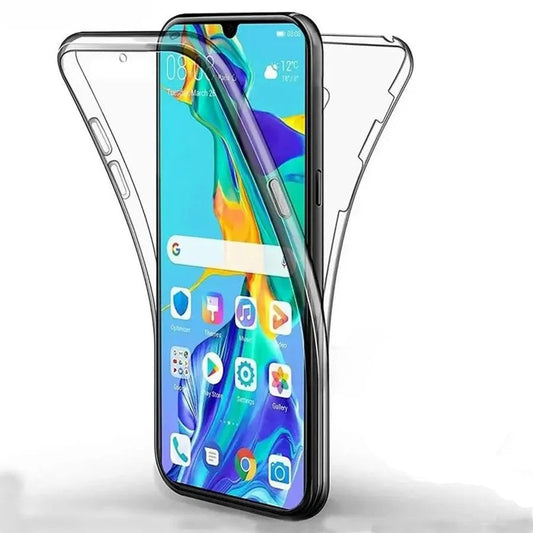 Coque intégrale 360° en silicone pour Huawei