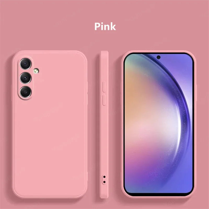 Coque Samsung Galaxy A16, A56, A36, A15, A55, Funda Coque souple en silicone